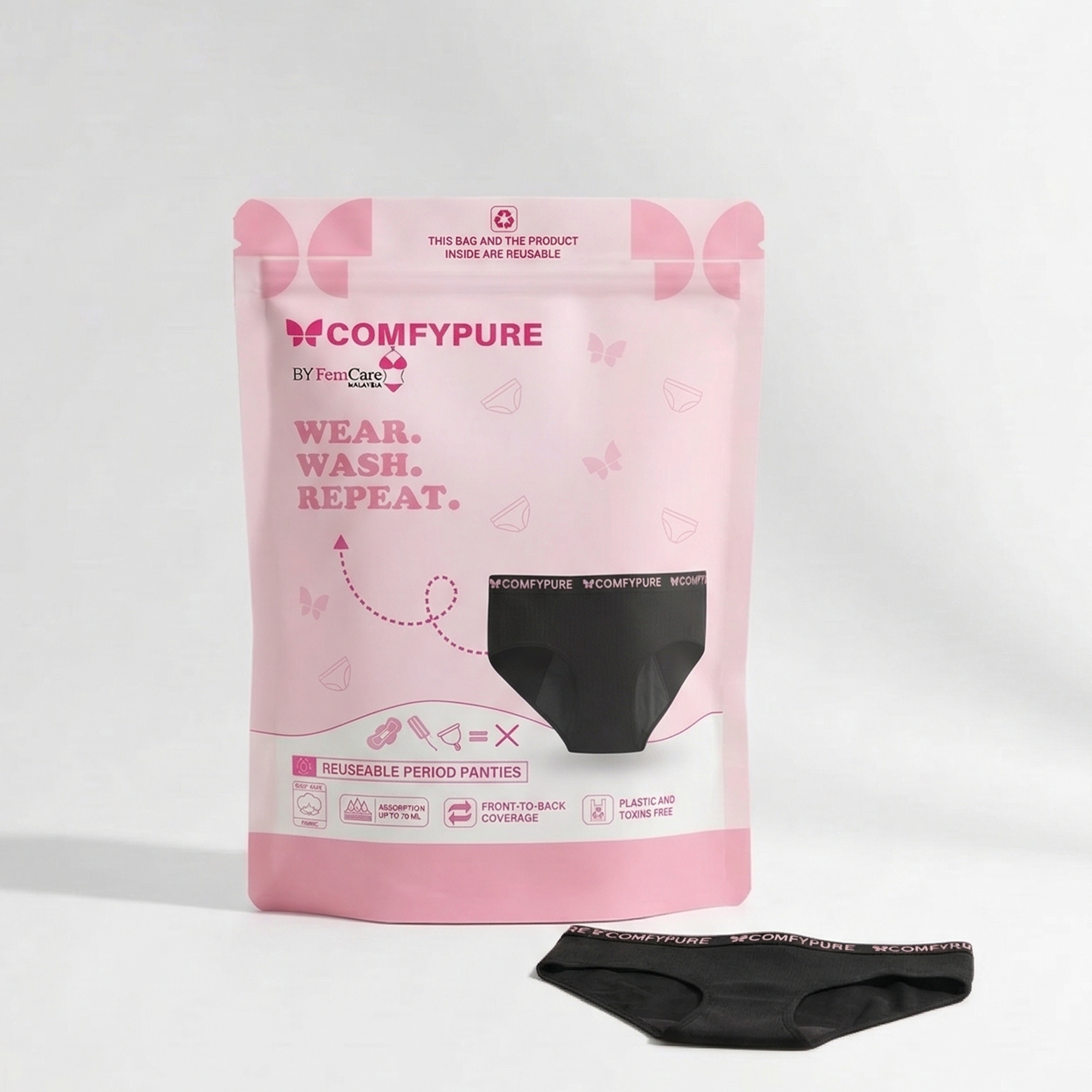 Comfypure Reusable Period Underwear
